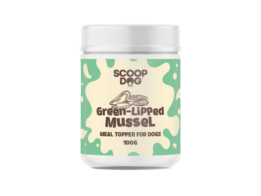 Scoop Dog Green Lipped Mussel Topper 100g