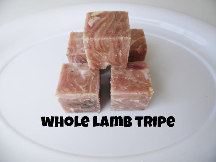 Minced lamb Tripe Big Blocks 5kg